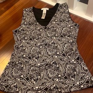 White House Black Market reversible shell size medium